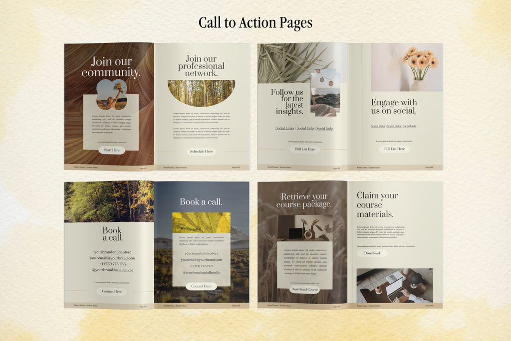 Dream | eBook Canva Template | 3 Sizes