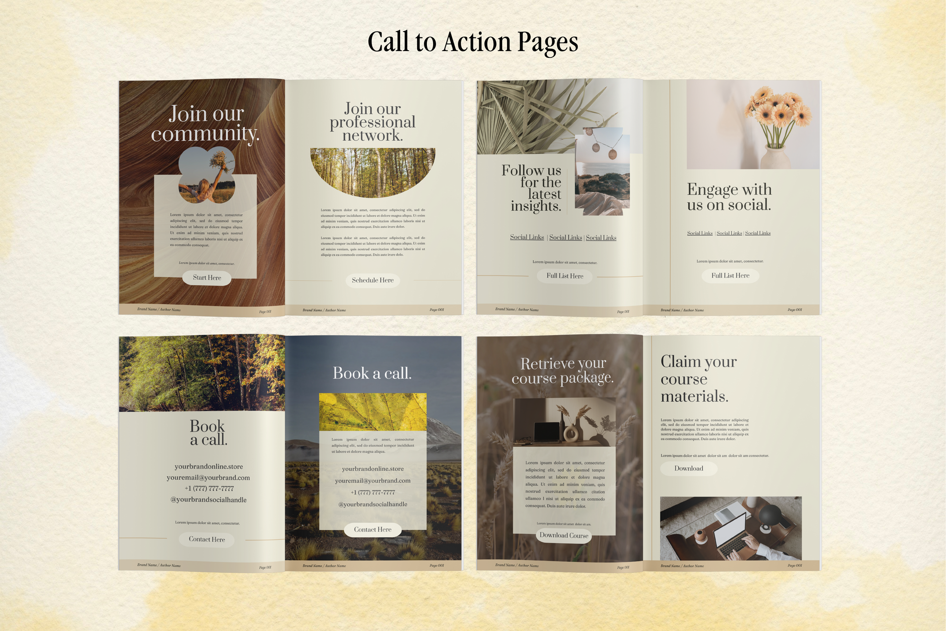 Dream | eBook Canva Template | 3 Sizes