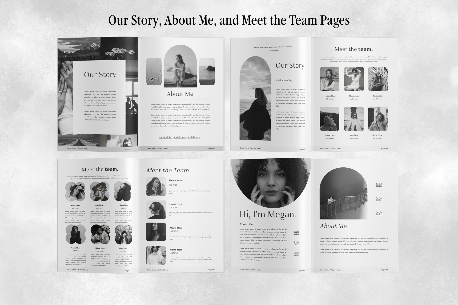 Eunoia | eBook Canva Template | 3 Sizes