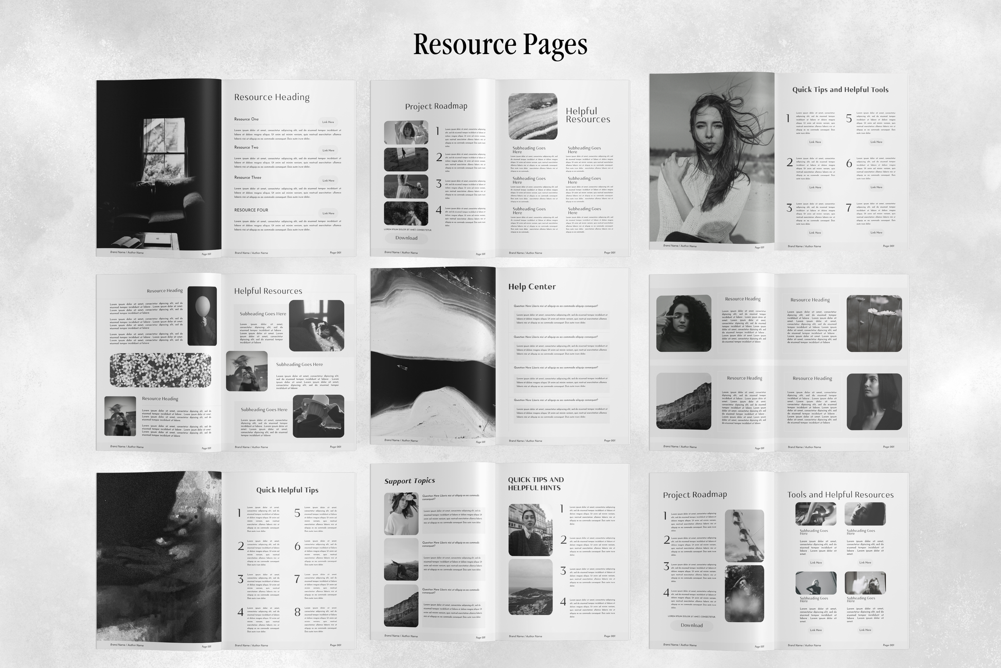 Eunoia | eBook Canva Template | 3 Sizes
