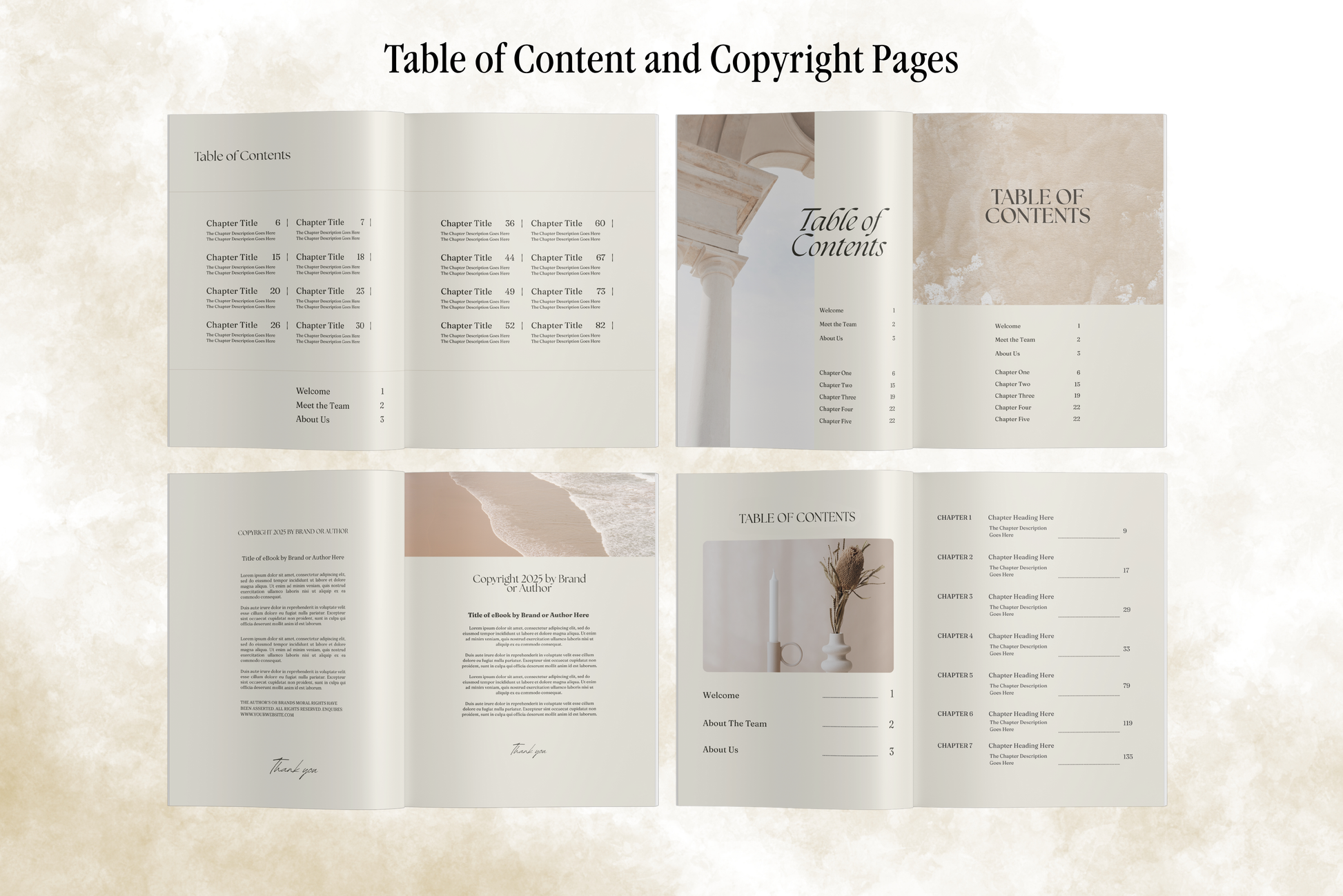Alive | eBook Canva Template | 3 Page Sizes