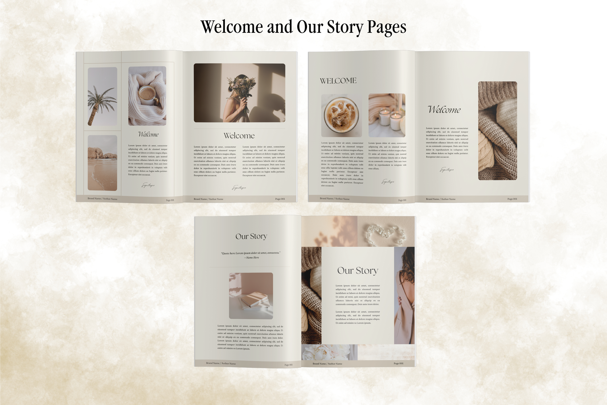 Alive | eBook Canva Template | 3 Page Sizes