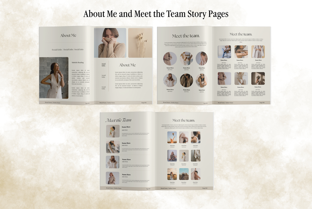 Alive | eBook Canva Template | 3 Page Sizes