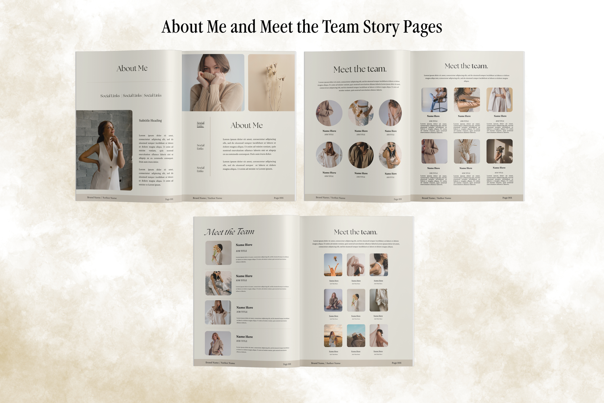 Alive | eBook Canva Template | 3 Page Sizes