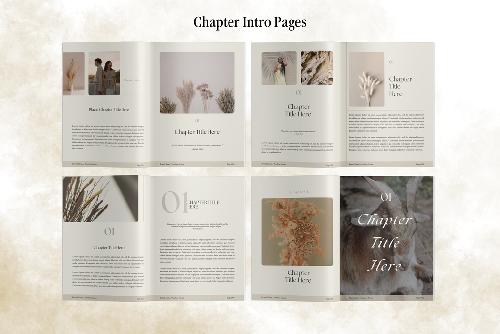 Alive | eBook Canva Template | 3 Page Sizes