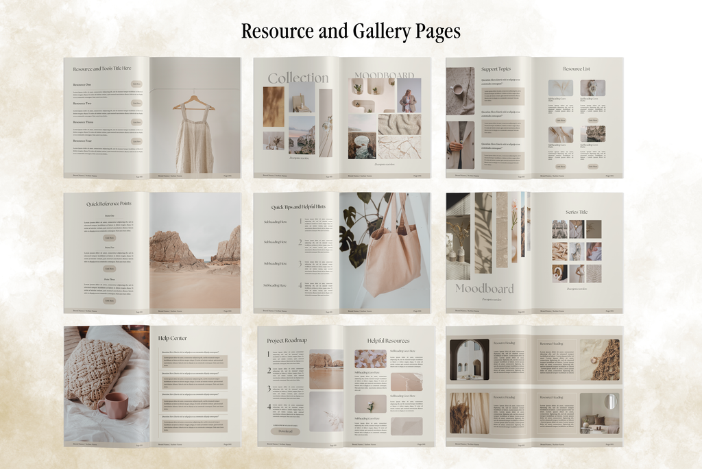 Alive | eBook Canva Template | 3 Page Sizes