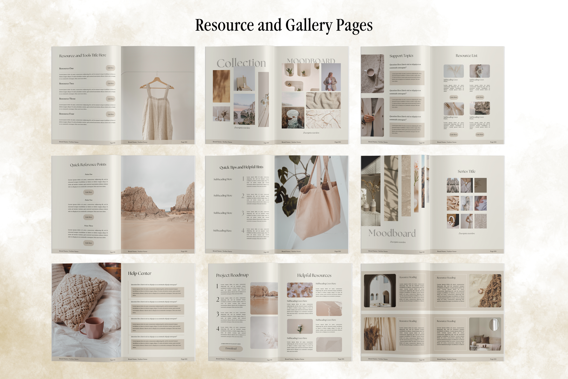 Alive | eBook Canva Template | 3 Page Sizes