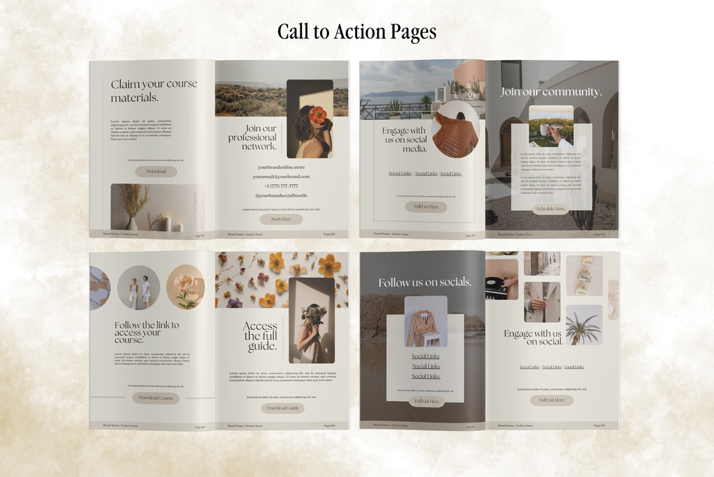 Alive | eBook Canva Template | 3 Page Sizes