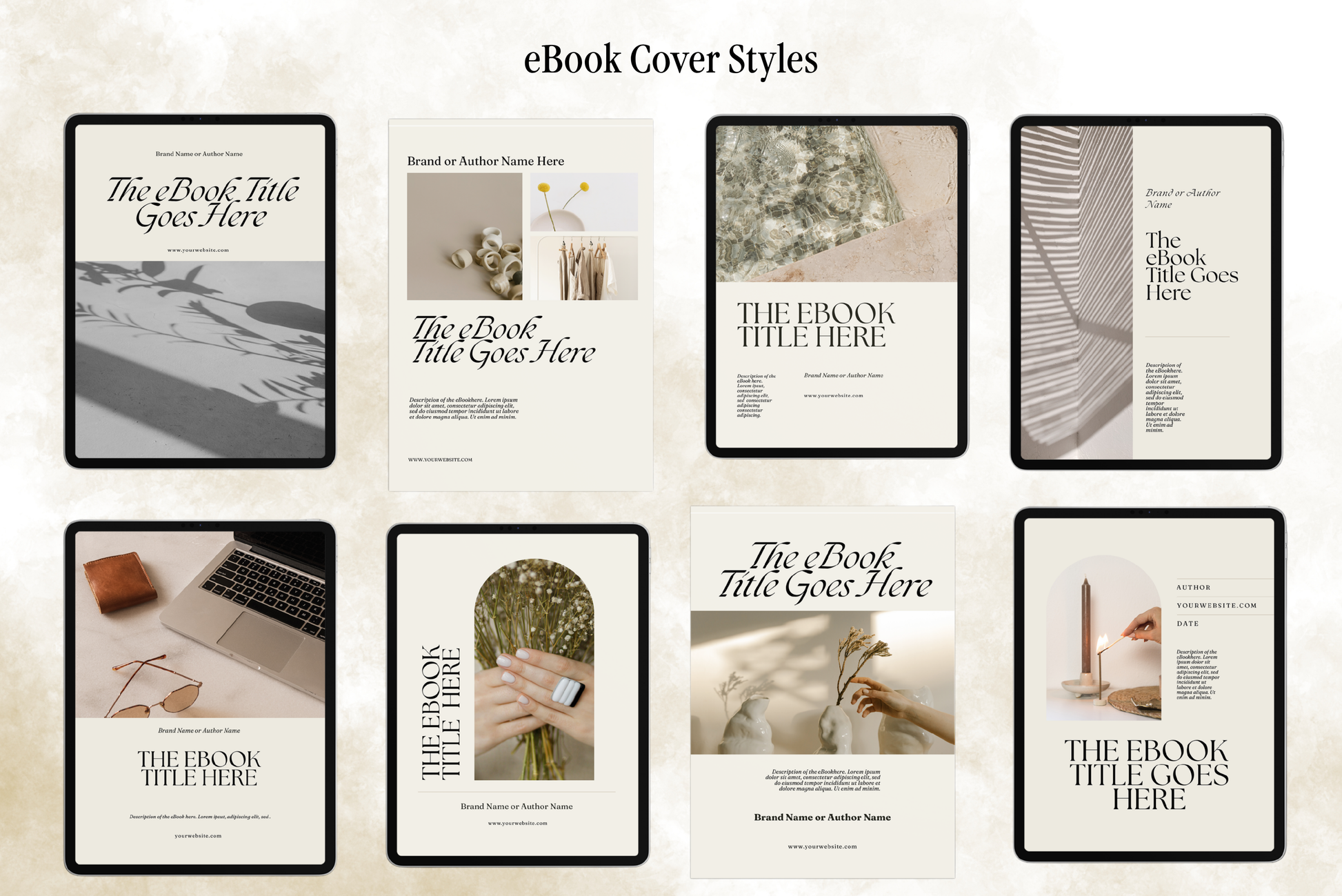 Alive | eBook Canva Template | 3 Page Sizes