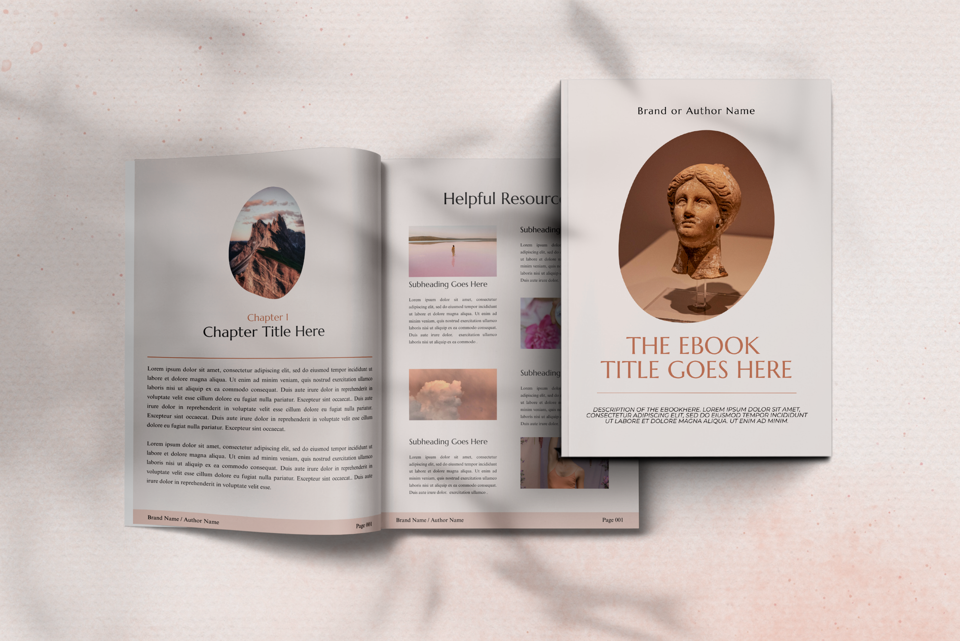 Aurora | eBook Canva Template | 3 Page Sizes