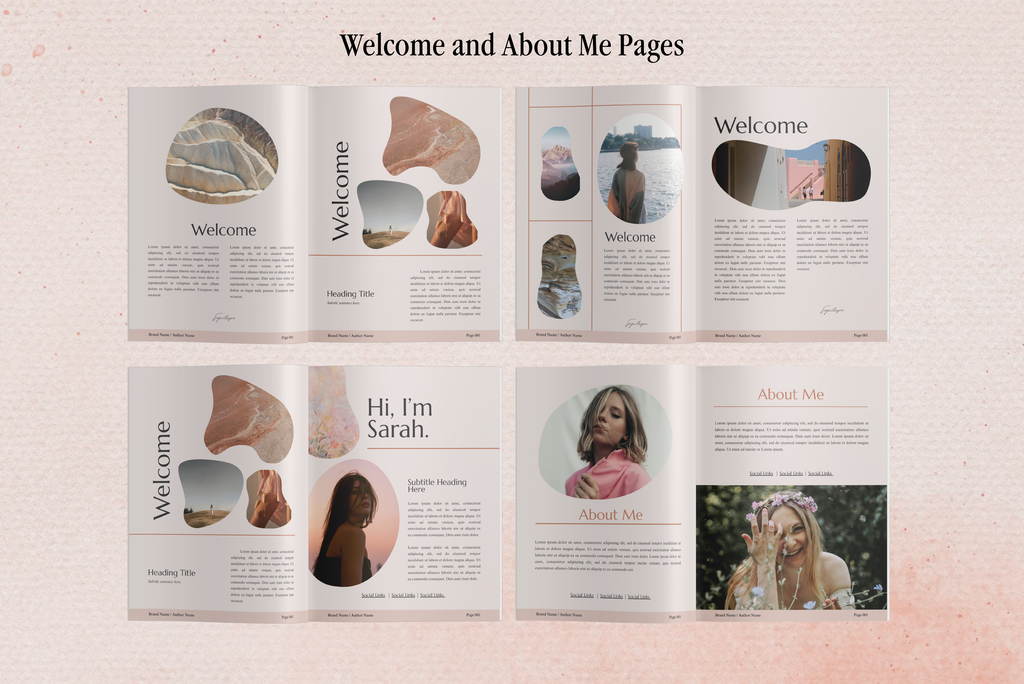 Aurora | eBook Canva Template | 3 Page Sizes