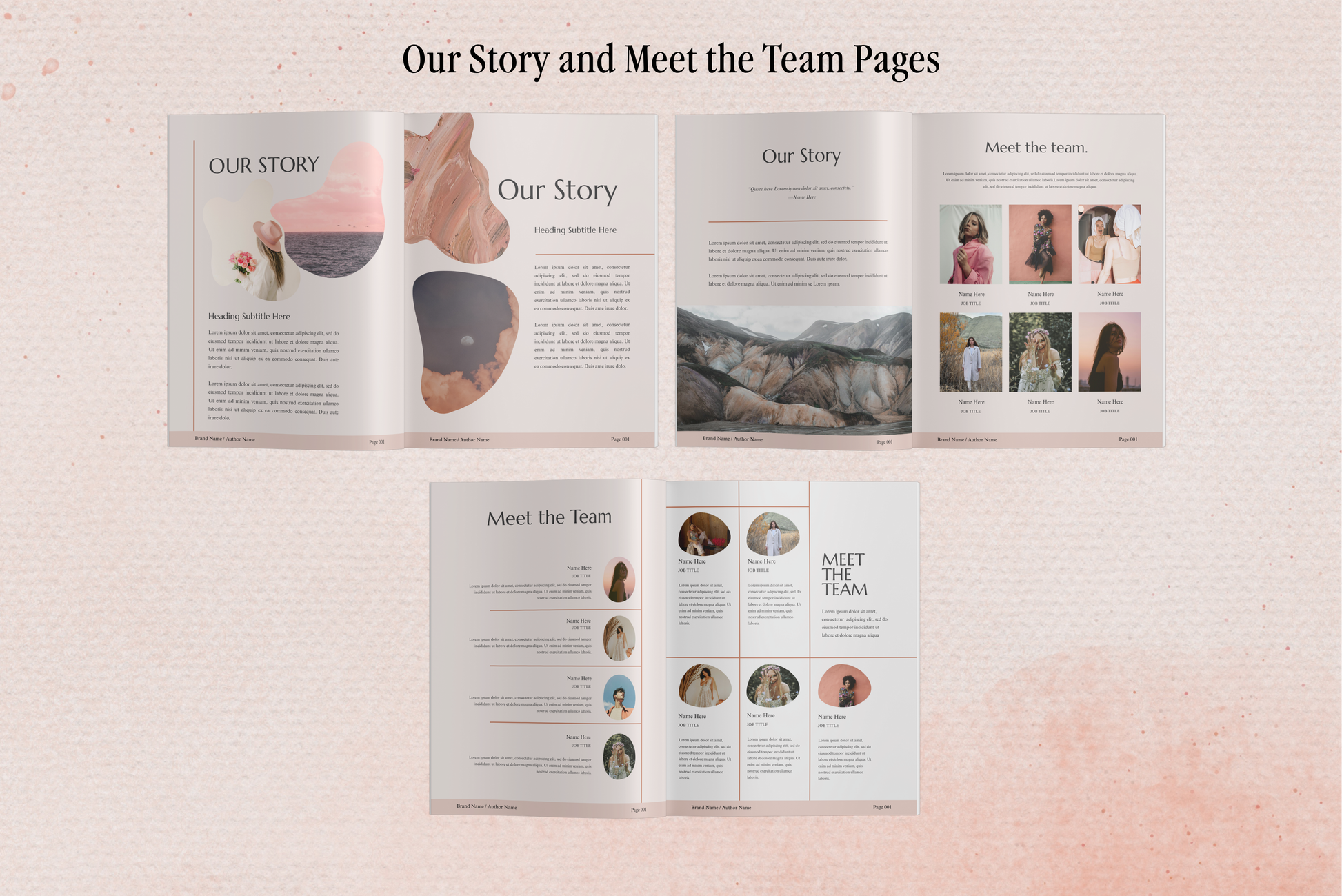 Aurora | eBook Canva Template | 3 Page Sizes