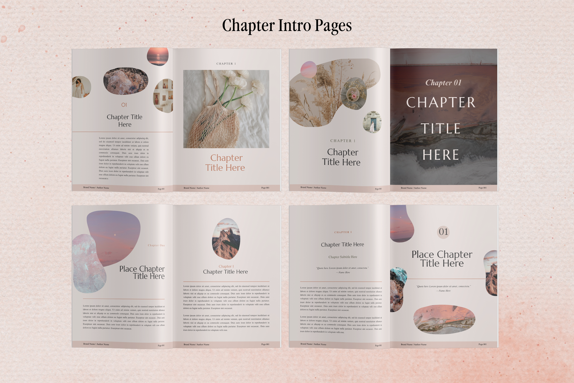 Aurora | eBook Canva Template | 3 Page Sizes