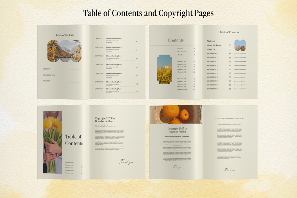 Dream | eBook Canva Template | 3 Sizes