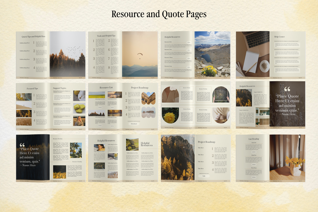 Dream | eBook Canva Template | 3 Sizes
