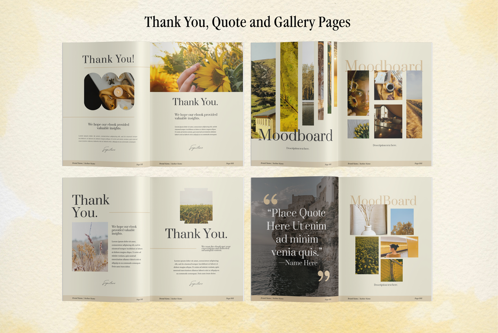 Dream | eBook Canva Template | 3 Sizes