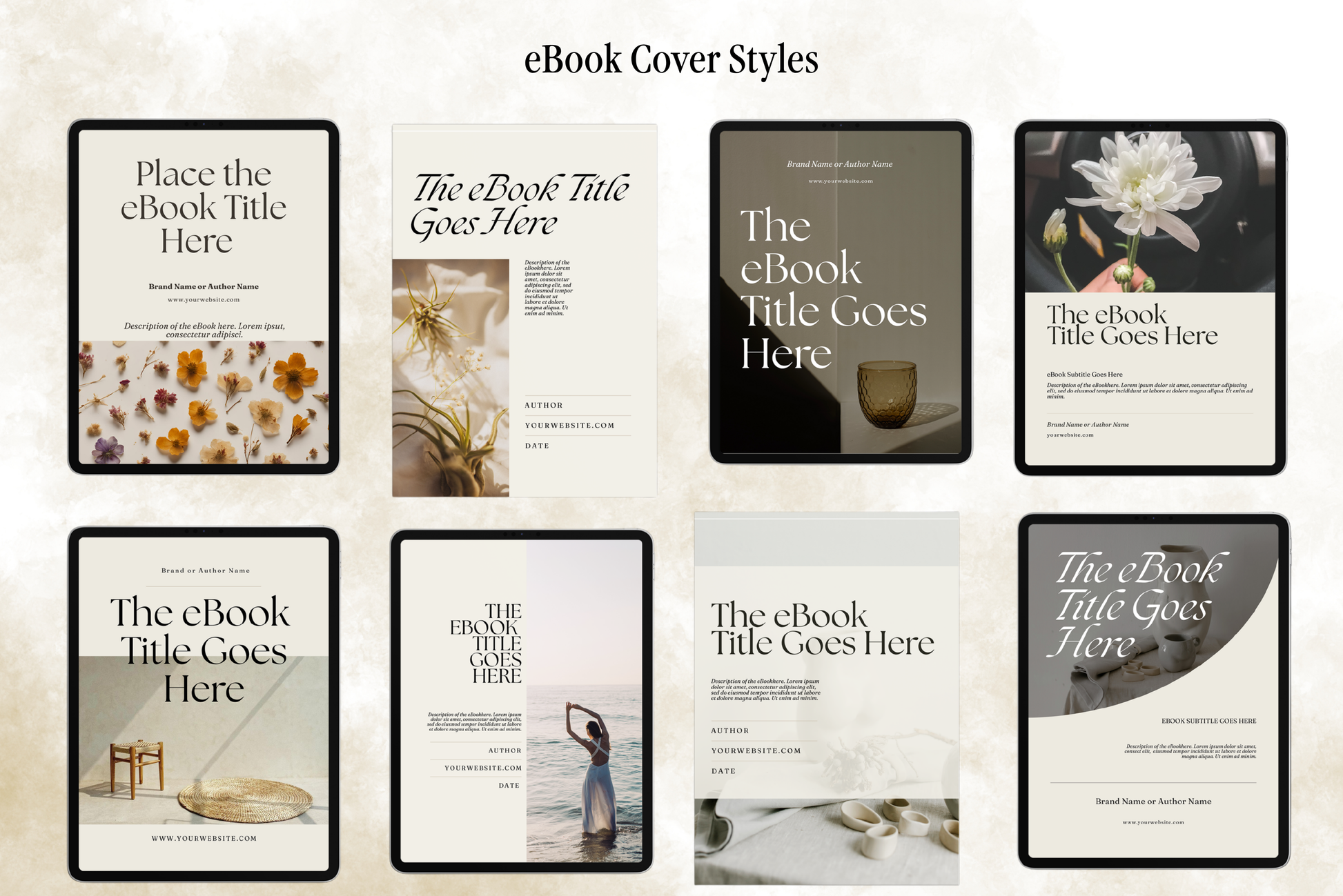 Alive | eBook Canva Template | 3 Page Sizes