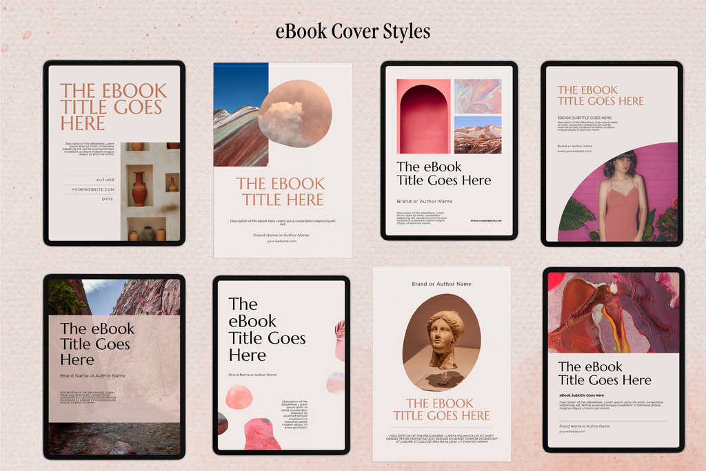 Aurora | eBook Canva Template | 3 Page Sizes