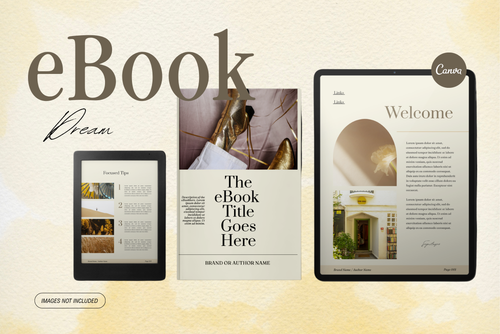 Dream | eBook Canva Template | 3 Sizes