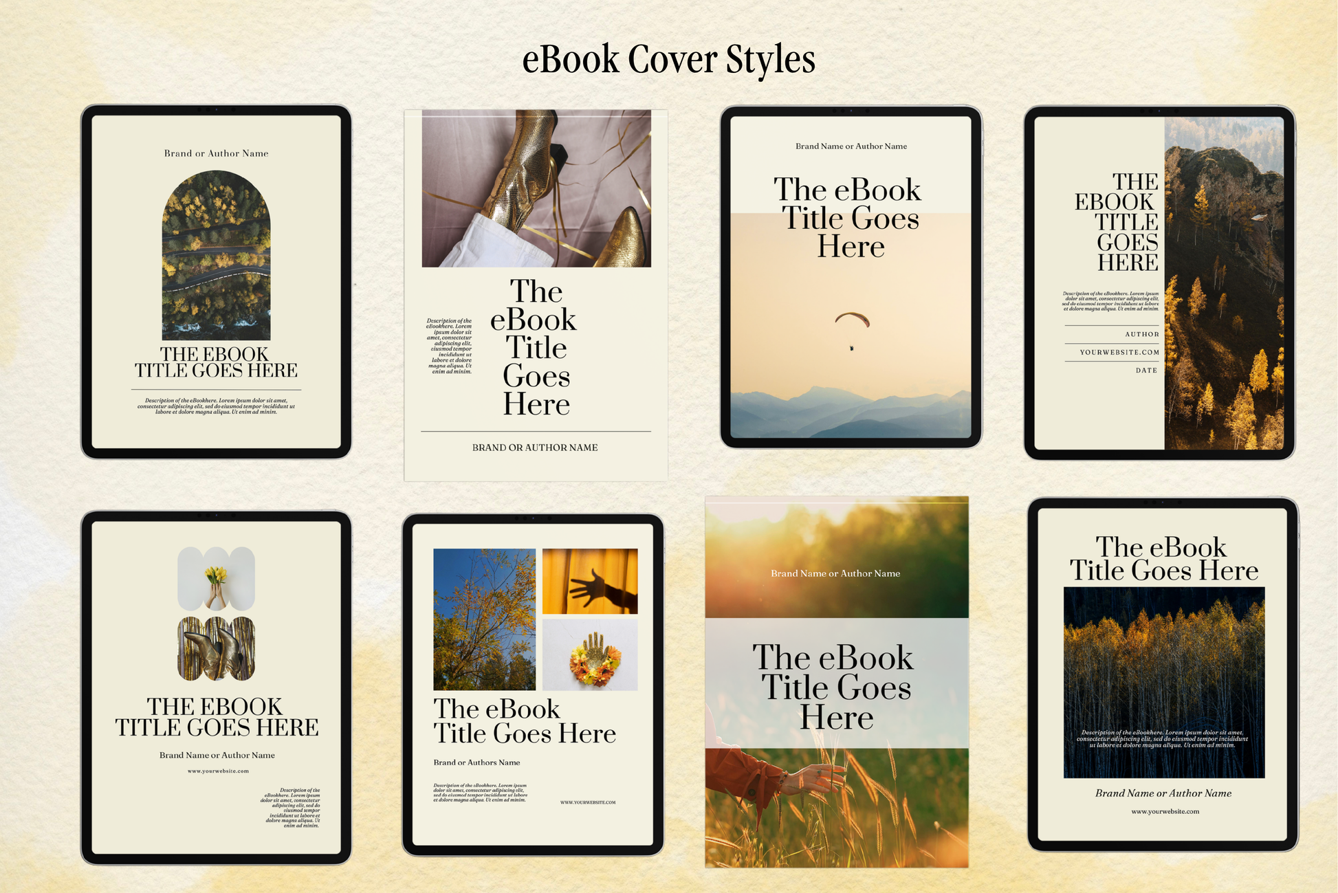 Dream | eBook Canva Template | 3 Sizes