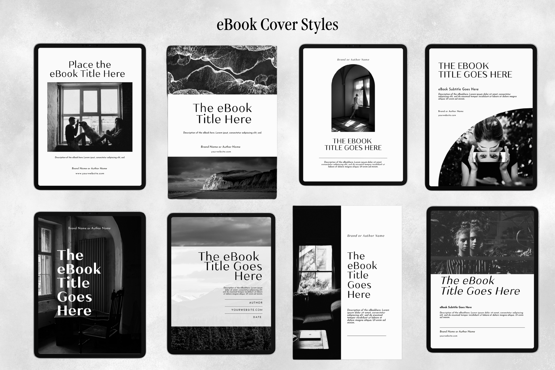 Eunoia | eBook Canva Template | 3 Sizes