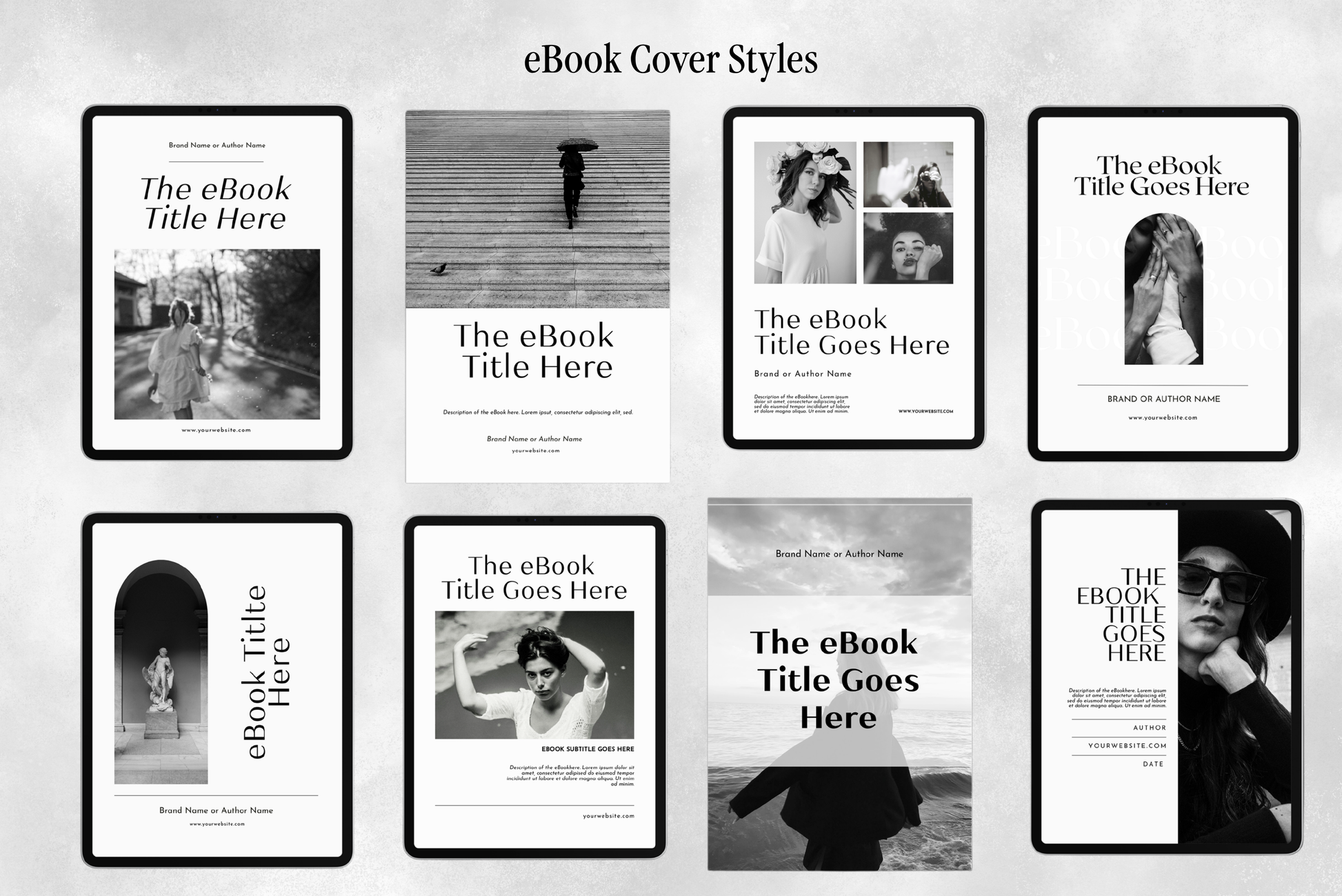 Eunoia | eBook Canva Template | 3 Sizes